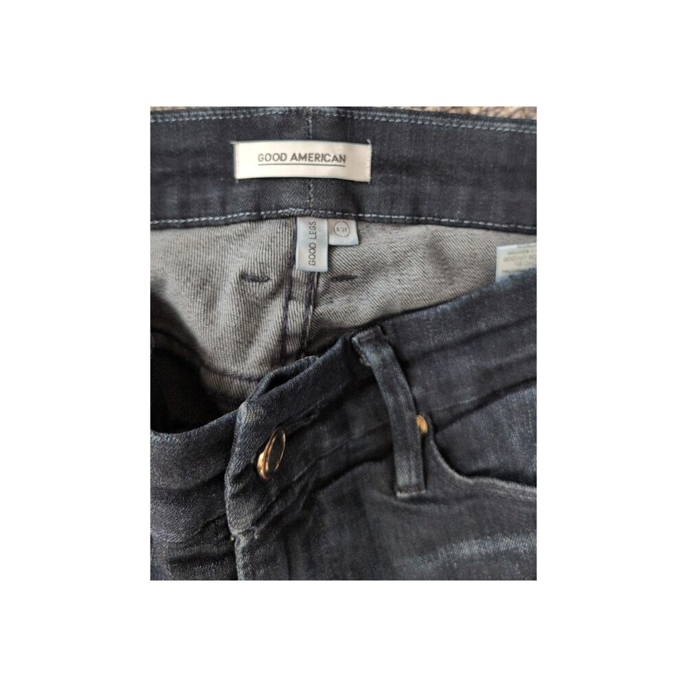 Good American Good Legs Skinny Jeans Dark Blue Size 8/29 (27” Inseam) - Picture 4 of 5